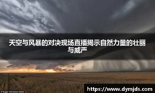 天空与风暴的对决现场直播揭示自然力量的壮丽与威严